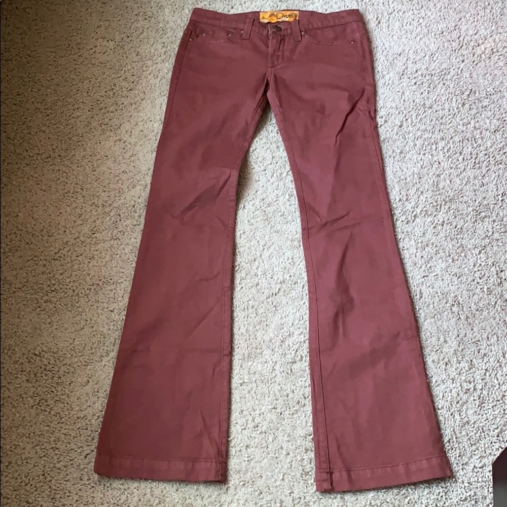 Sample! Dittos Five Pocket Rust Boot Cut Jeans - image 1
